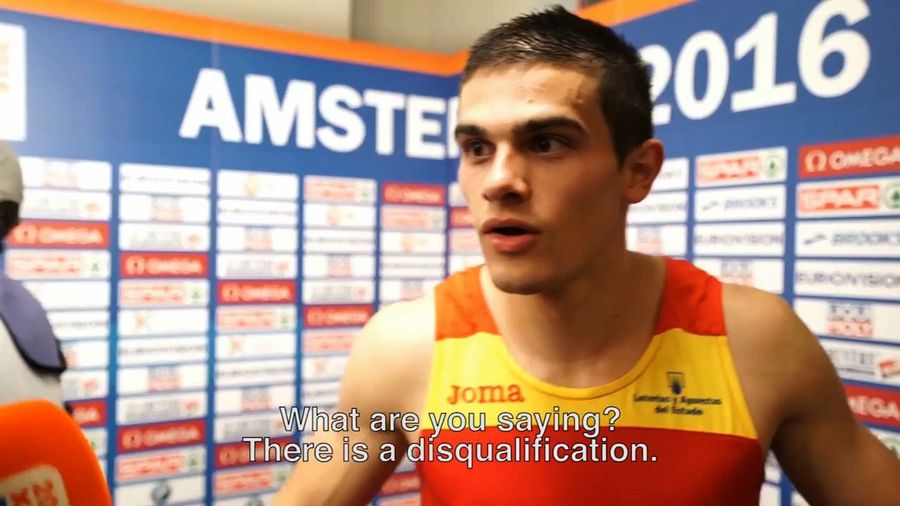 Sprinter's Reaction To Learning He Won Euro Championship Gold Is Priceless