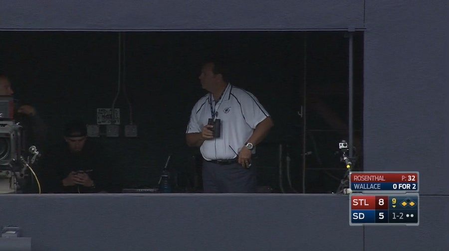 Padres Deny That Man With Binoculars In Center Field Was Stealing Signs