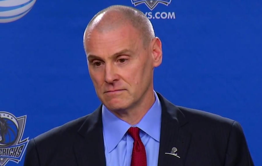 Rick Carlisle Gets The Business From Rajon Rondo, Reporter