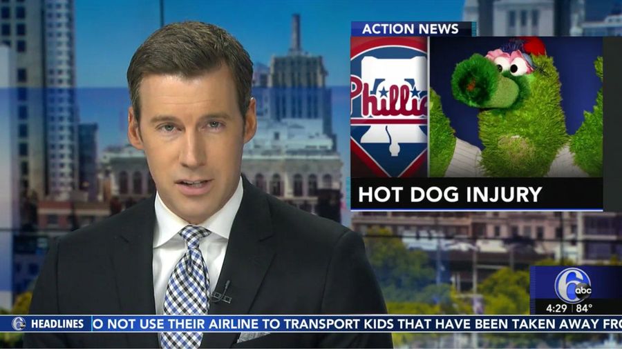 Phillie Phanatic Shoots Woman In Face With Hot Dog Gun, Sends Her To Hospital