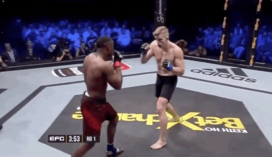 MMA Fighter Knocks Out Opponent With Vicious Spinning Elbow