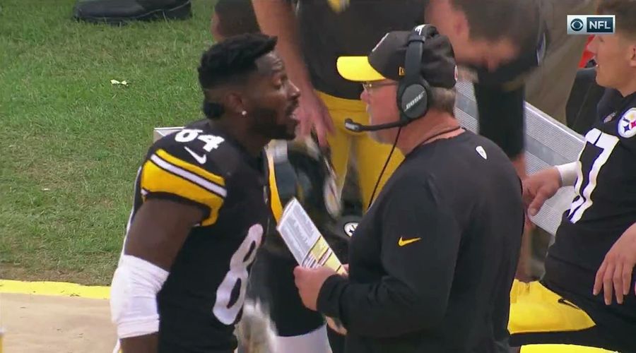 Antonio Brown Is Winless And Grouchy