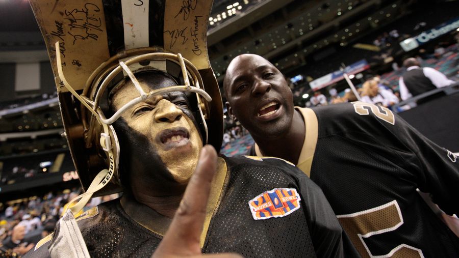 The Fan Who Keeps Whistling During Rams-Saints Is Impressively Loud