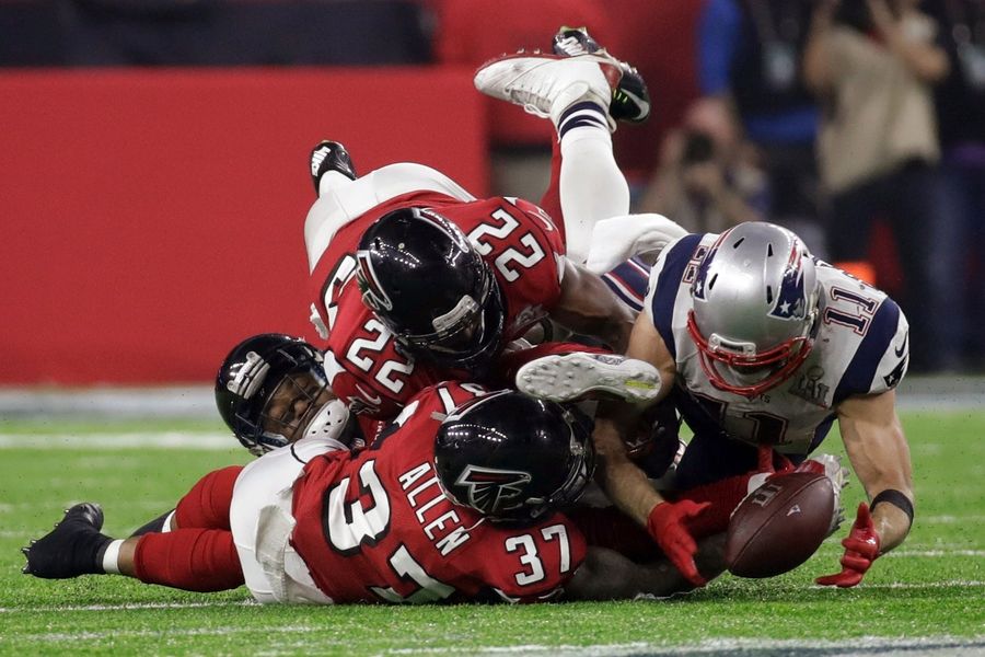 Julian Edelman Caught That Somehow