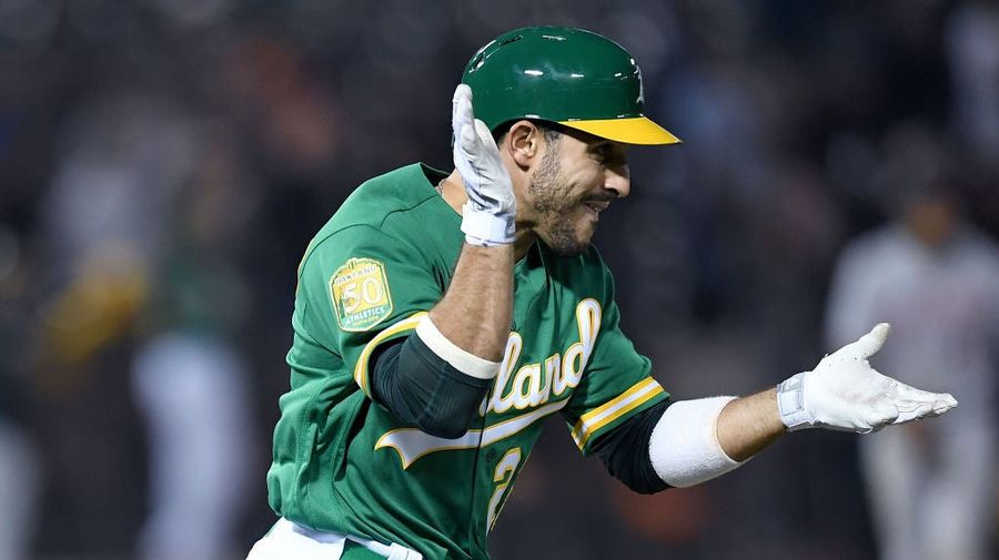 A&#39;s Rookie Produces Walk-Off Win With First Career Hit In First Career Game