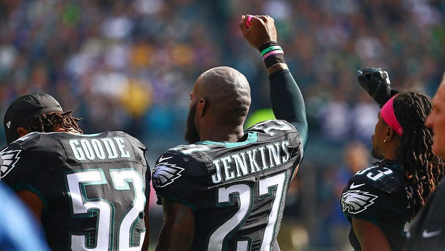 Malcolm Jenkins Calls NFL Owners "Cowards" For Not Signing Colin Kaepernick