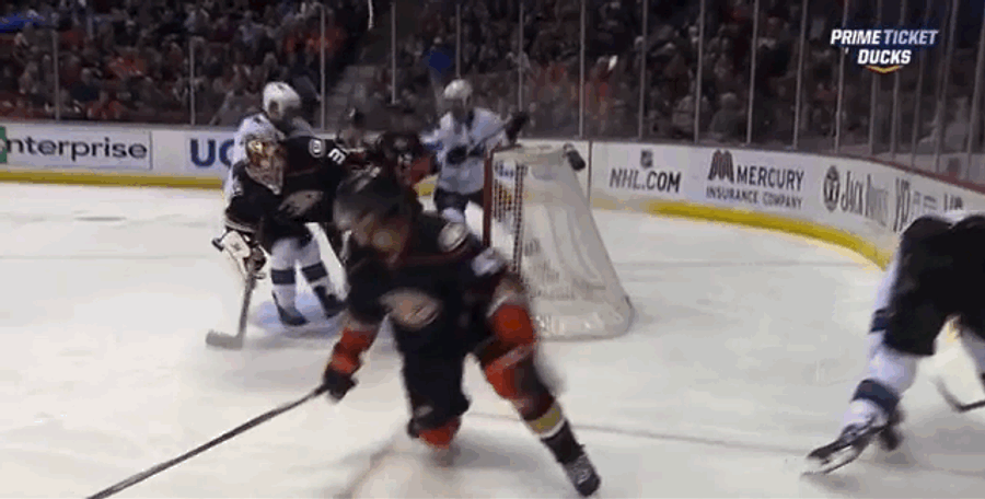 John Scott One-Hit KOs Tim Jackman