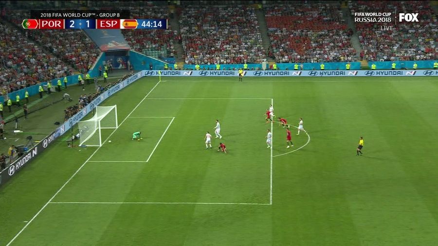 Ugly Boner Gifts Ronaldo His Second Goal Of The World Cup