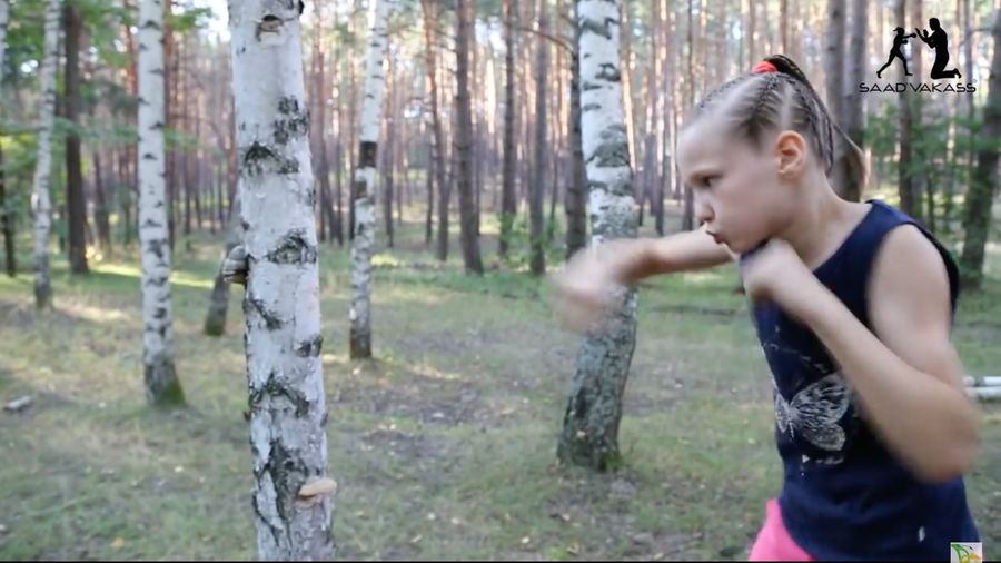 I Am Terrified By This 9-Year-Old Girl Who Can Ruin A Tree With Her Bare Hands