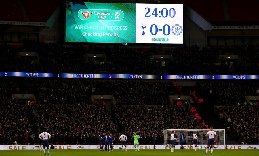 VAR Shat All Over Yesterday's Tottenham-Chelsea League Cup Match
