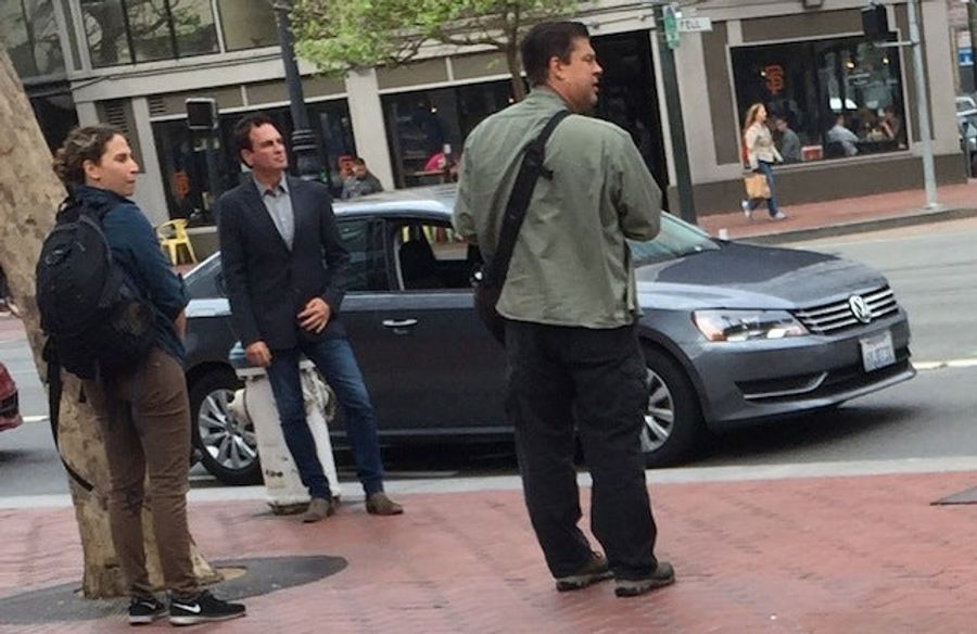 Hey, Look, It's Jay Mariotti Posing For Some Glamour Shots