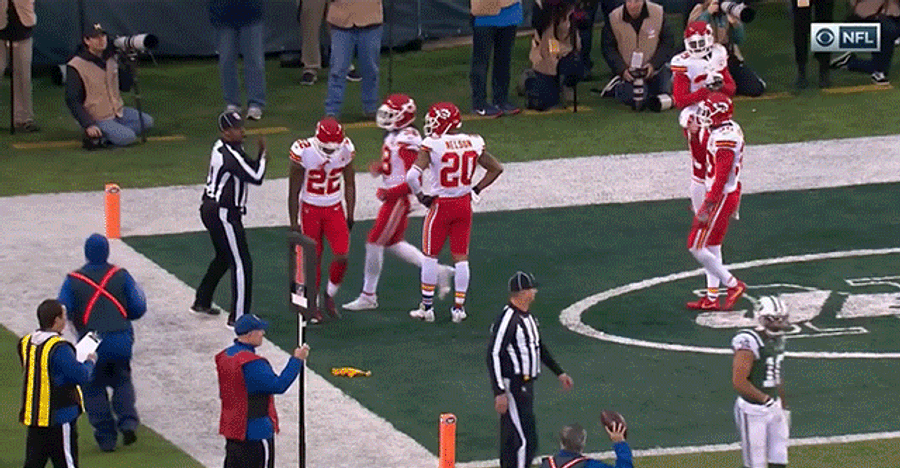 Chiefs Suspend Marcus Peters One Game For Throwing Flag Into Stands, Leaving Field