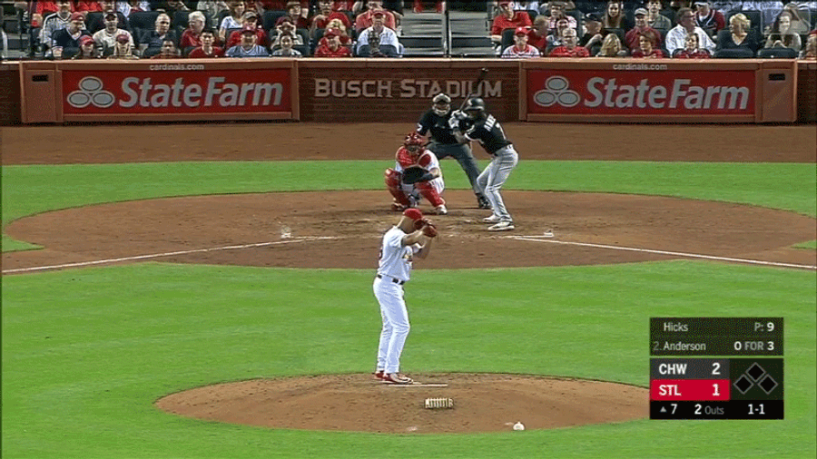 Jordan Hicks Threw The Season's Two Fastest Pitches