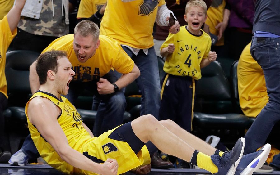 Bojan Bogdanovic Went Nuts And Buried The Cavs