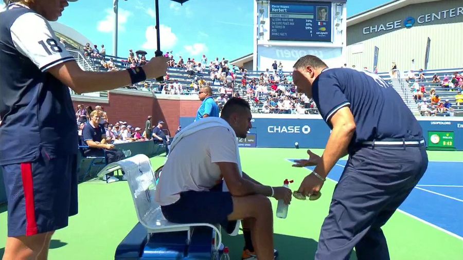 Umpire Who Gave Nick Kyrgios Pep Talk Gets Suspended For Two Tournaments Without Pay