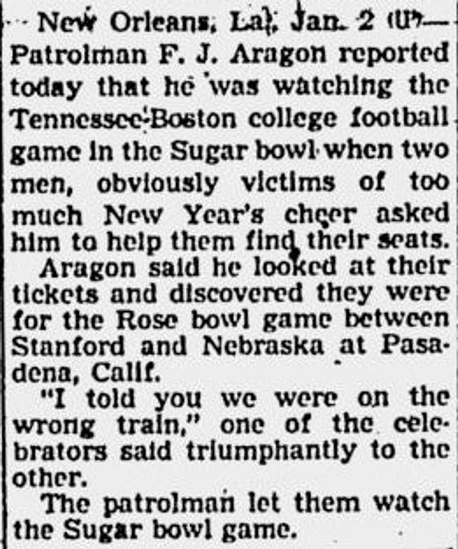 Fans Were Just As Drunk And Stupid In 1941 As They Are Today
