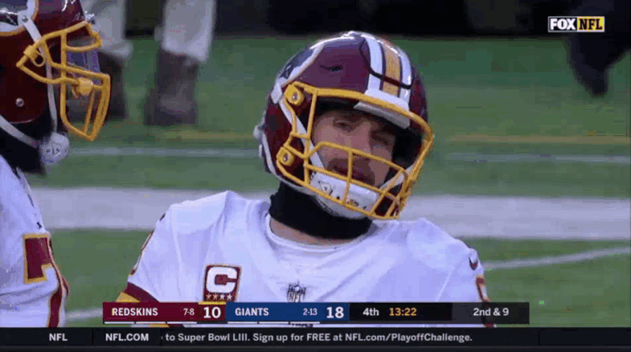 Bad Quarterback Performance Of The Week: Kirk Cousins Is Cold And Wants To Go Home