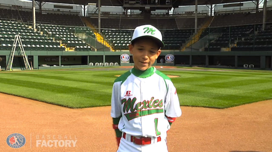 Tiniest Little Leaguer Goes Yard