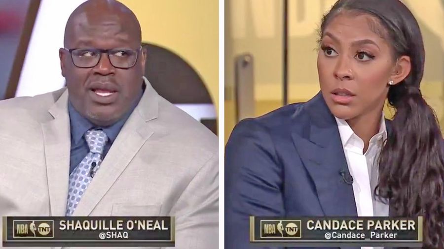 Candace Parker’s basketball lesson confirms Shaq is a ‘casual’