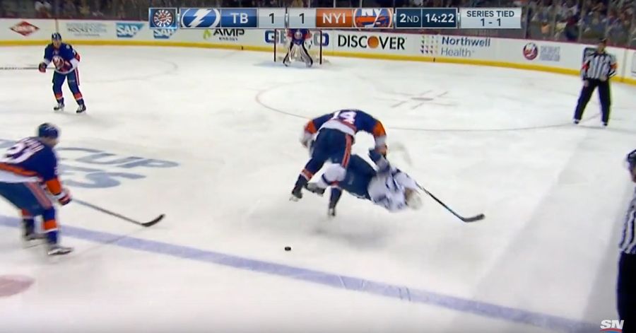 Jonathan Drouin Takes A Bone-Crunching Hit, Returns To Set Up Game-Tying Goal