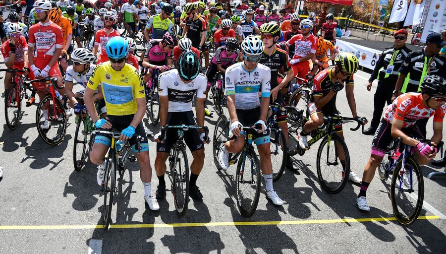 Pro Cyclist Booted From Race For Using His Bike As A Weapon