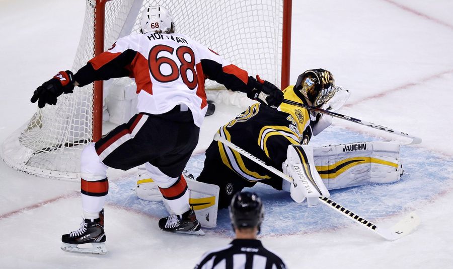 Erik Karlsson's Hail Mary Set Up A Marvelous Goal