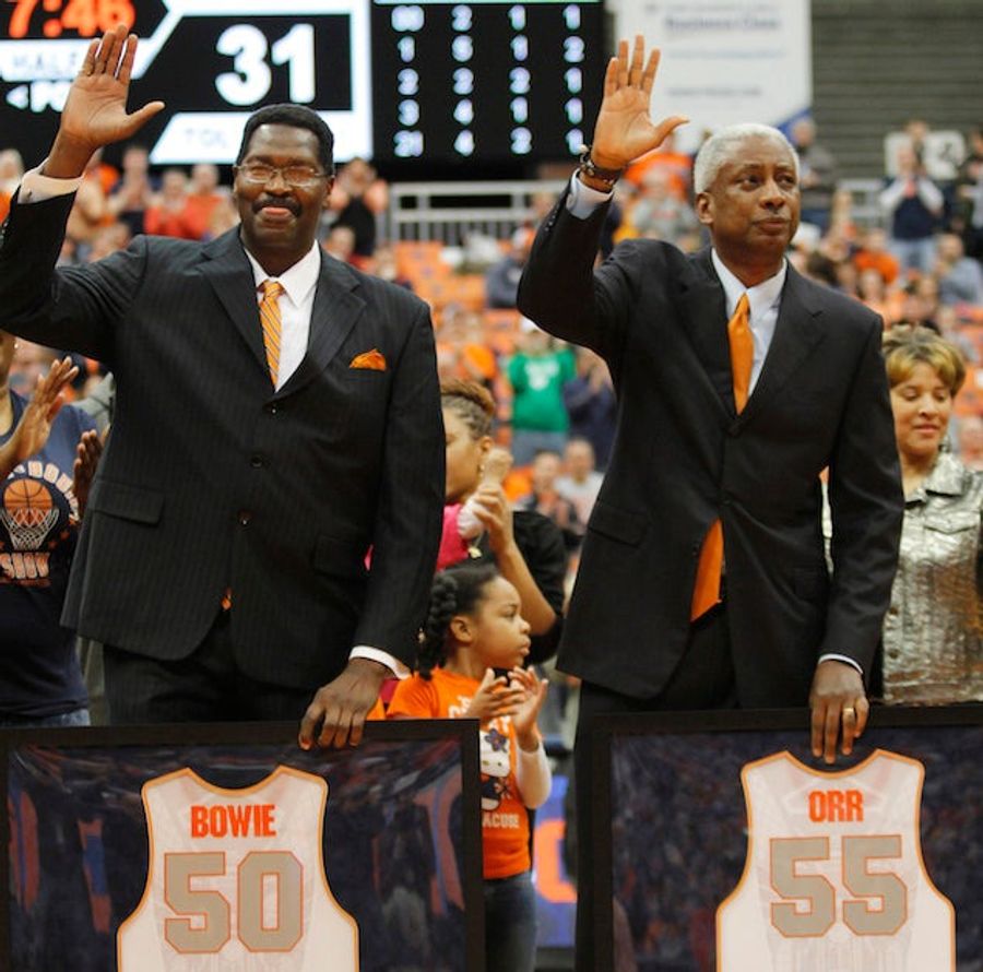 Syracuse Botches Roosevelt Bouie&#39;s Name In Jersey Retirement