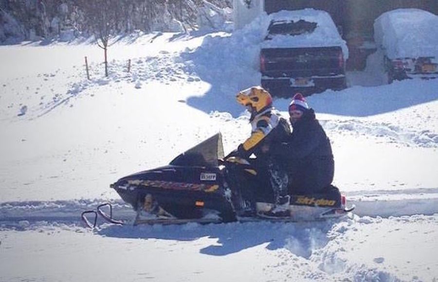 The Bills Dispatched Snowmobiles To Get Players Out Of Buffalo