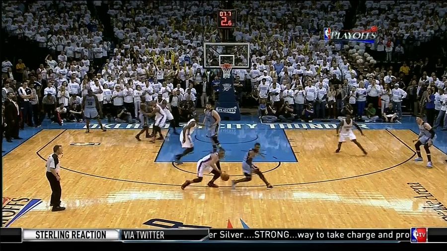 Russell Westbrook&#39;s Steal And Dunk Puts Grizzlies-Thunder Into OT