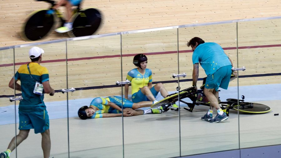 High-Speed Training Crash Sends Australian Track Cyclist To The Hospital