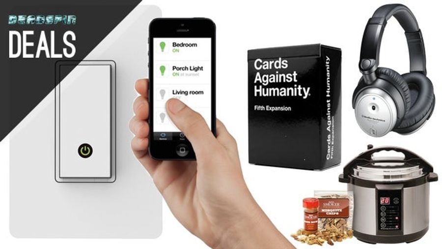 Give Your Home a Brain, Indoor Smoker, Cards Against Humanity [Deals]