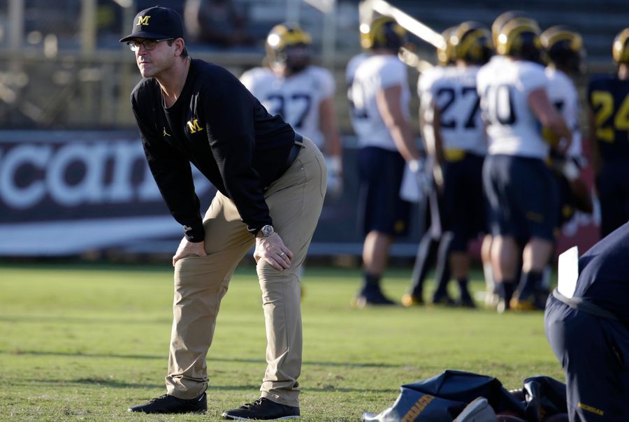 Jim Harbaugh Is Ready For That Butt Work