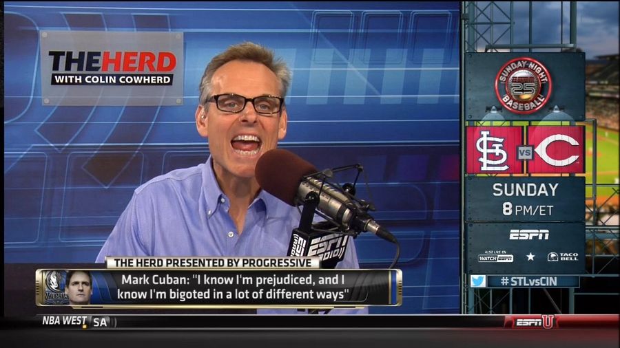 Colin Cowherd Saying &quot;Gang-Bangers&quot; On Repeat For Infinity