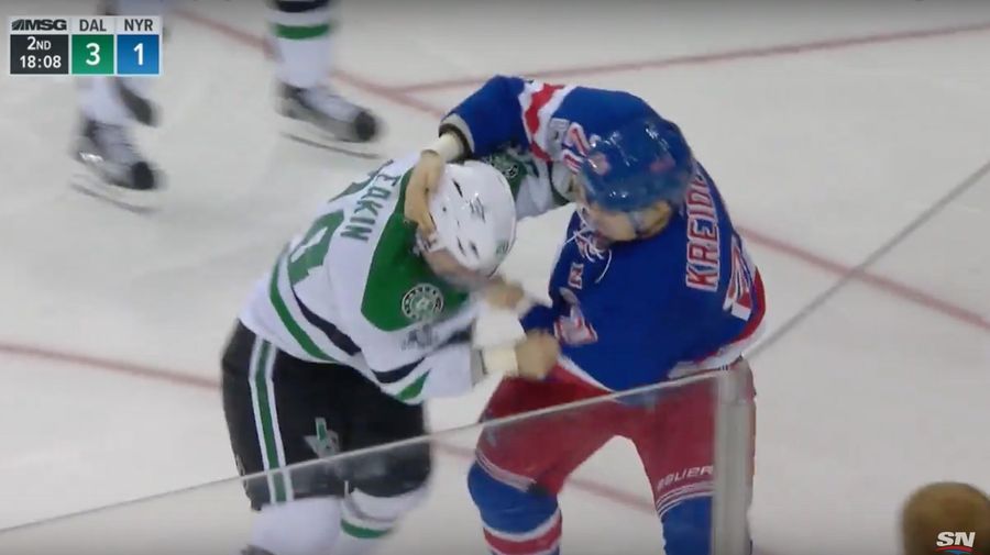 Chris Kreider Bludgeoned Cody Eakin With His Own Helmet