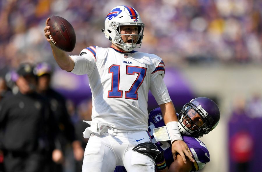 Sam Darnold Had Better Watch Out, Because Josh Allen Has The Poise Now