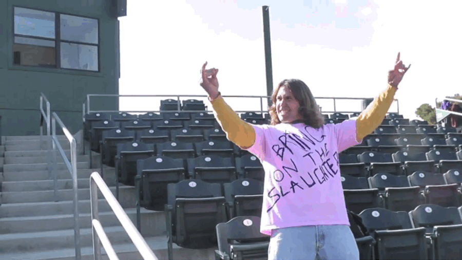 U.C. Irvine Harshes Baseball Superfan's Mellow