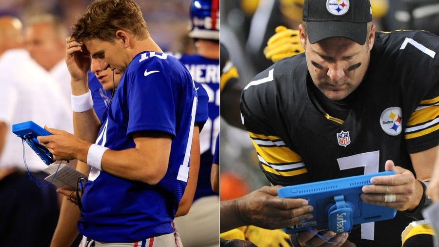 NFLers Cannot Figure Out How To Use Tablets