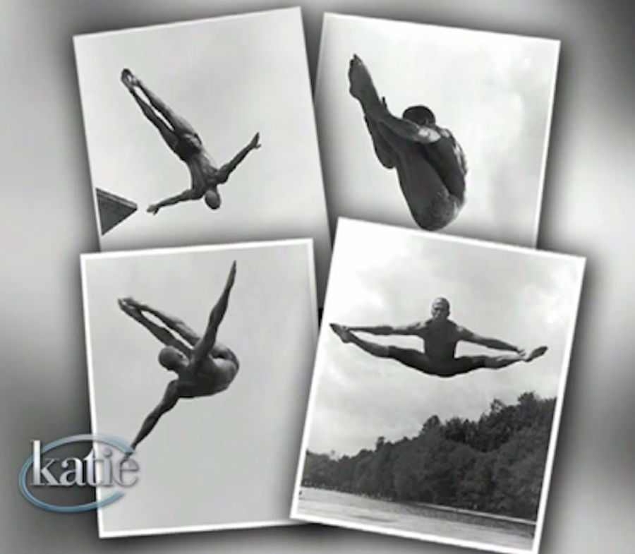Jason Statham Dives In The 1990 Commonwealth Games