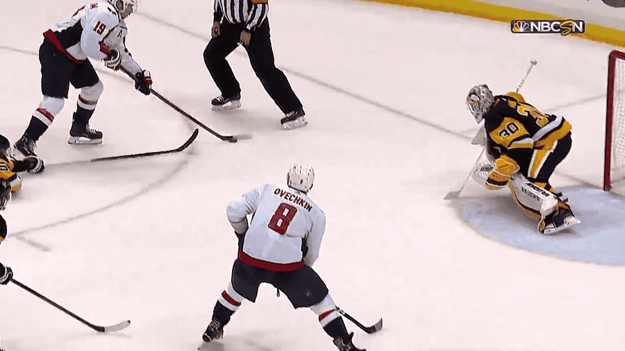 Alex Ovechkin Pulls A Crosby And Beats The Penguins