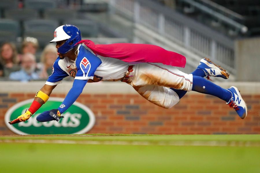 Ronald Acuña has transformed into Superman