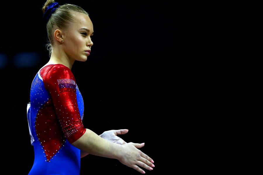 Russian Olympic Committee Reassures Fans That Gymnast Wearing &quot;Feminist&quot; T-Shirt Is Still Pretty