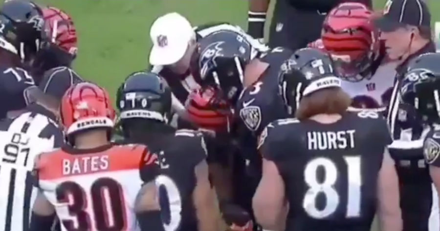 Loogie This Video And See If You Think Marshal Yanda Spat On Vontaze Burfict<em></em>