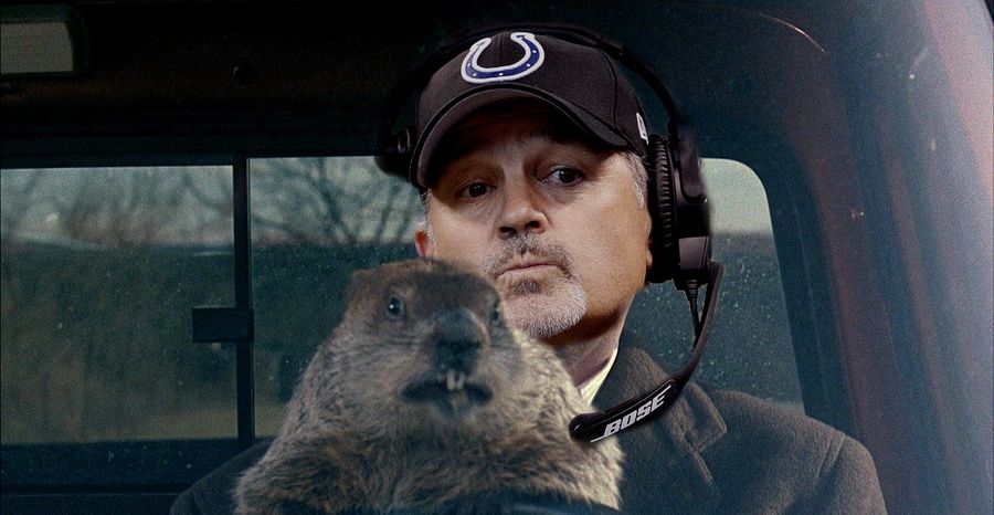 Chuck Pagano Gets Lost In <i>Groundhog Day<em></em></i> Metaphor During Press Conference<em></em>
