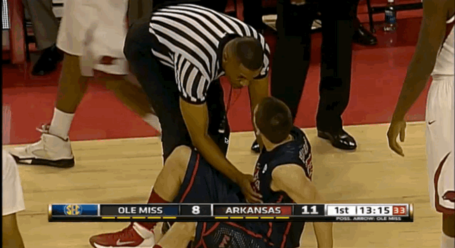 Ted Valentine Won't Help Marshall Henderson Off The Court