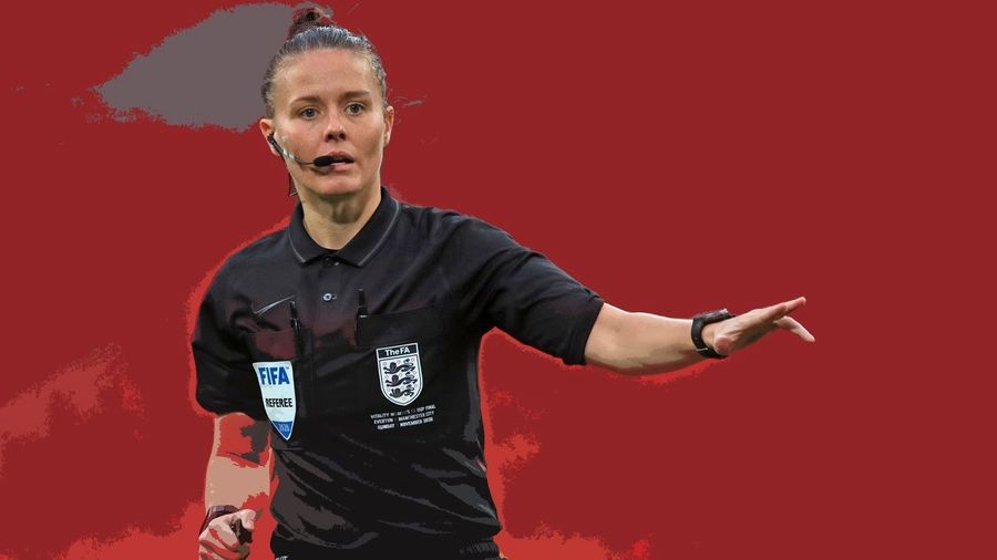 Rebecca Welch becomes first woman to ref English Football League match