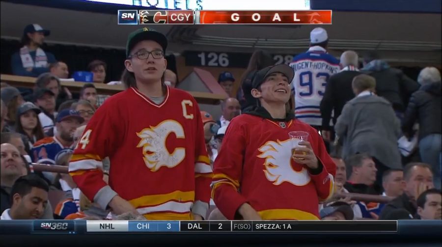 Pissed Off Oilers Fan Throws Hoodie, And Phone, Onto The Ice