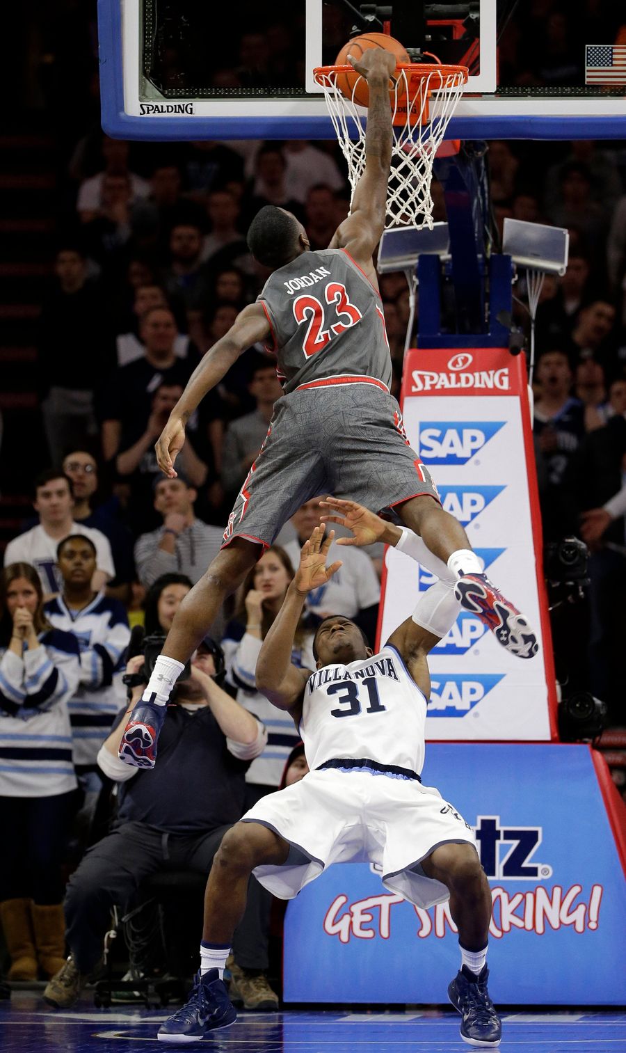 This Monstrous Dunk Comes With Its Own Poster