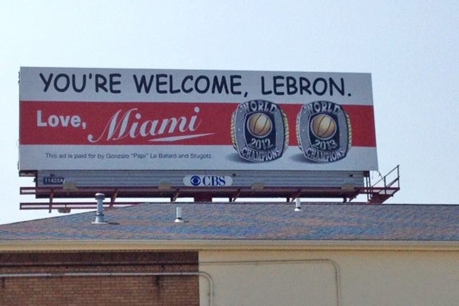 ESPN Suspends Dan Le Batard Two Days For Trolling LeBron With Billboard