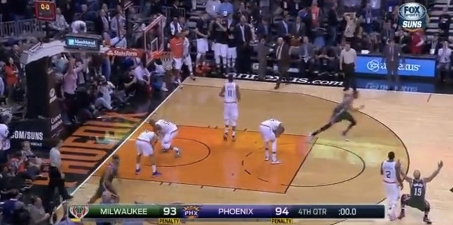 Khris Middleton Beats Suns With Contested, Game-Winning Three