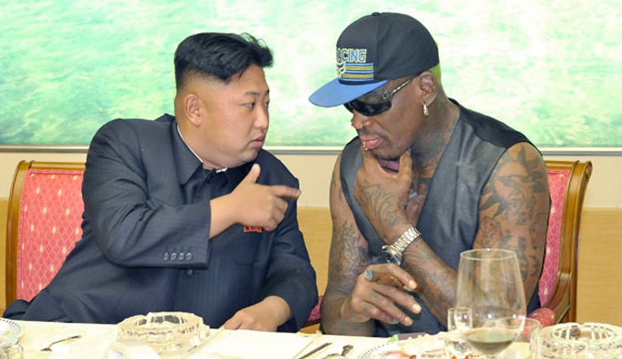 Dennis Rodman Is Back In North Korea For Some Reason